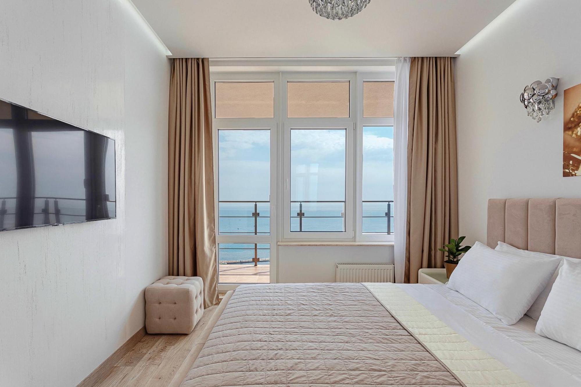 Direct Sea View Lejlighed Odessa Eksteriør billede