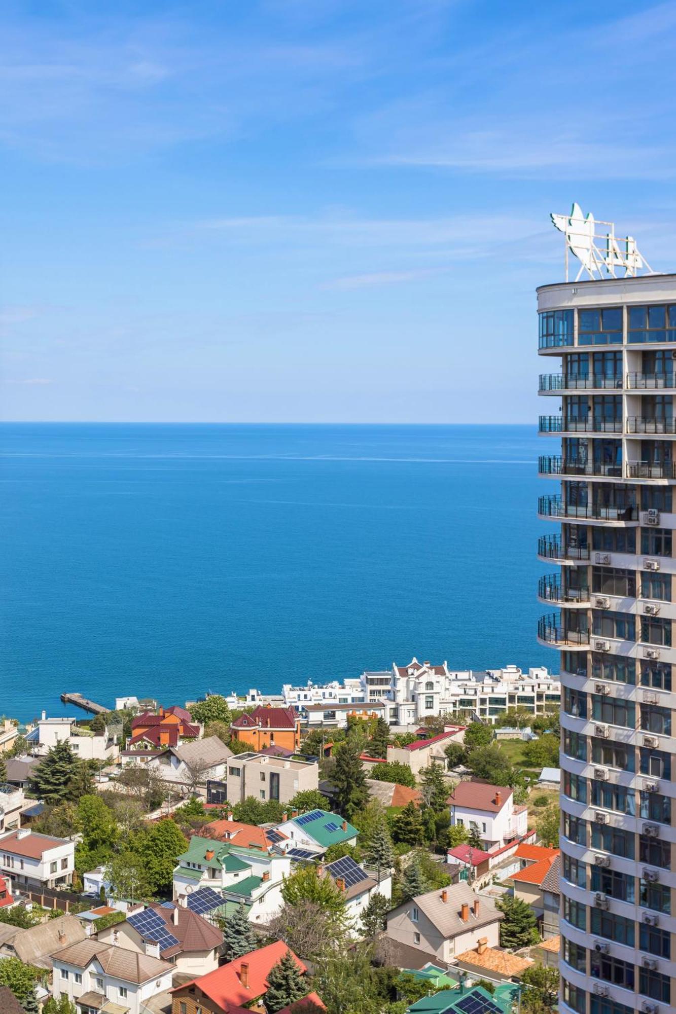 Direct Sea View Lejlighed Odessa Eksteriør billede